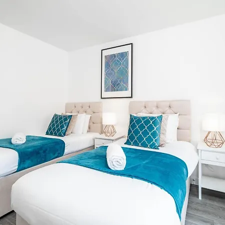 Luxury - Parking - Twin Beds - Rated - Selly Oak - Rated Lägenhet Birmingham